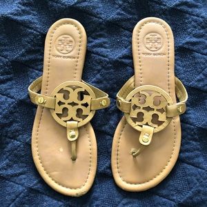 Tory Burch Medallion Sandals WORN